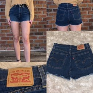 LEVI 501 High Rise Jean Shorts